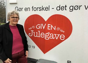 Hun har julehjertet på rette sted