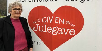 Hun har julehjertet på rette sted