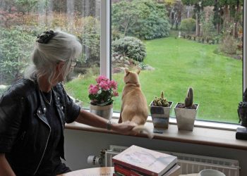 Kvinden med ”genbrugsdigtene”