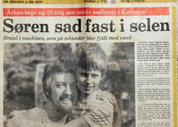 Dramatisk nødlanding på havet – nu som børnebog