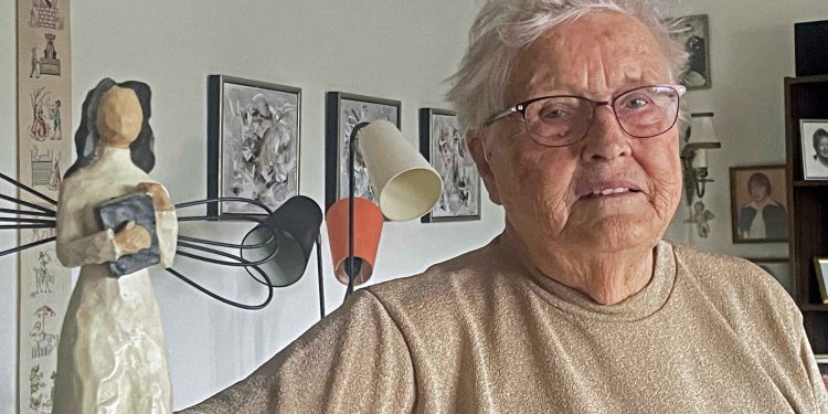 Inga, en ikke helt almindelig kvinde på 90.